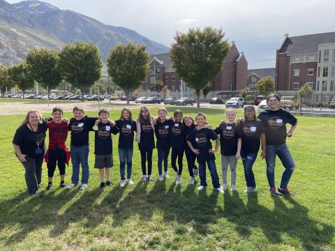 Student council camp at BYU was a success. These students listened to presenters on leadership. What a great group of kids!
