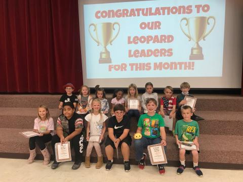 Congratulations to our October Leopard Leaders!