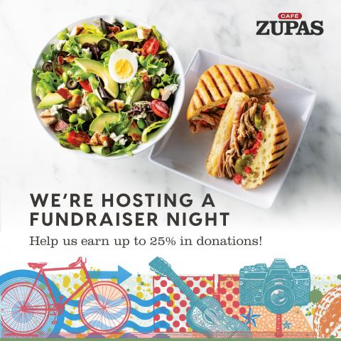 Mark your calendars and please help our school fundraiser by coming to Zupas for dinner on March 1st from 4-9 PM.  Larsen Elementary will receive up to 25% of proceeds from that night.  We hope to see you there!