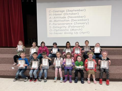 These students showed amazing perseverance for the month of January and were chosen as the Leopard Leaders.  Congratulations to these awesome kids!