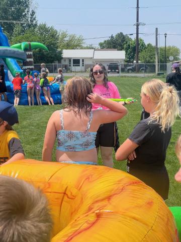 We met our goal of reading 1,200,000 minutes school-wide so that meant that we had a water field day.   What a huge victory that is for the students at our school.  We are so proud of your kids for doing their home reading every night.  Keep it up over the summer!