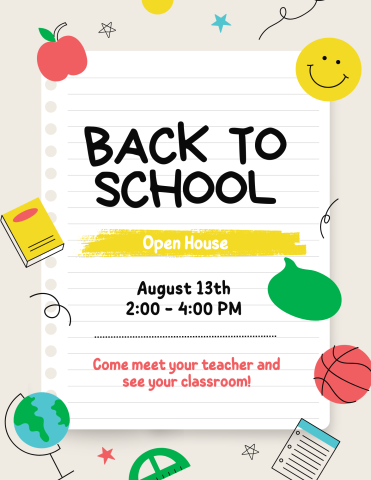 Back to School Open House