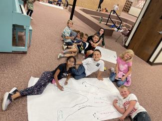 These second grade students are always willing to work hard and as a team. Look at that amazing work they created during theatre time!