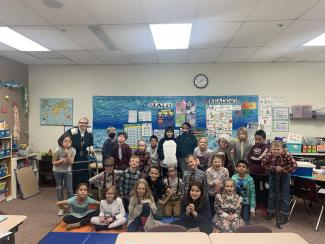 Second grade is 100 days smarter! They had fun celebrating the 100th day of school with several activities.