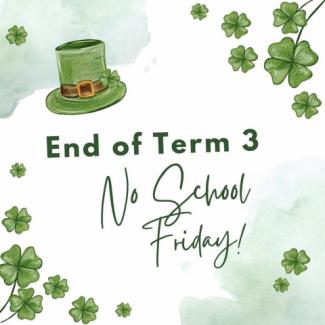 No school for students on Friday, March 18, 2022. Teachers will be engaged in professional development.