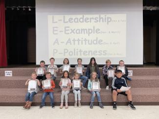 Congratulations to these amazing Larsen students that were chosen for March's Leopard Leaders.  These students were recognized for their qualities as leaders, examples, attitudes and being polite.  Great job!