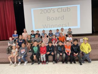 Here are the Principal's 200 Club winners for the month of April.  These students did some amazing things to receive a golden ticket to put in the drawing.  Keep up the good work!