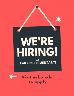 We have a couple technician job openings available here at Larsen.  Please click on the link to apply:  https://apply.nebo.edu/location-detail-list.php?lid=136&cid=60