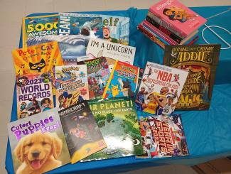 A HUGE THANK YOU to all the people who supported the PTA Book Fair! Because of your support we were able to get many books into the hands of Larsen students and teachers! Also, here are some of the books coming soon to the school library that we were able to get with your donations and scholastic dollars.  Happy Reading!