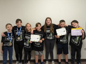 These amazing Larsen leopard scientists competed in BYU's Central Utah Stem Fair on Wednesday March 20. Each science or engineering project had to first get awards at both the school and district levels before being showed at BYU. These students got to present their projects to several judges at CUSEF and did a great job! 