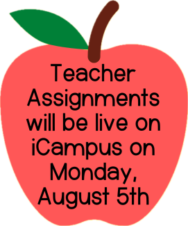 Who Is My Teacher?  Find out on August 5th on Infinite Campus