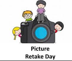 Picture Retake Day is November 4th in the PE Room.  Please bring your  picture packets back with you.  Also, if you missed our first picture day,  you can order  online.  Go to mylifetouch.com and the picture day ID is EVTBB4K8H.